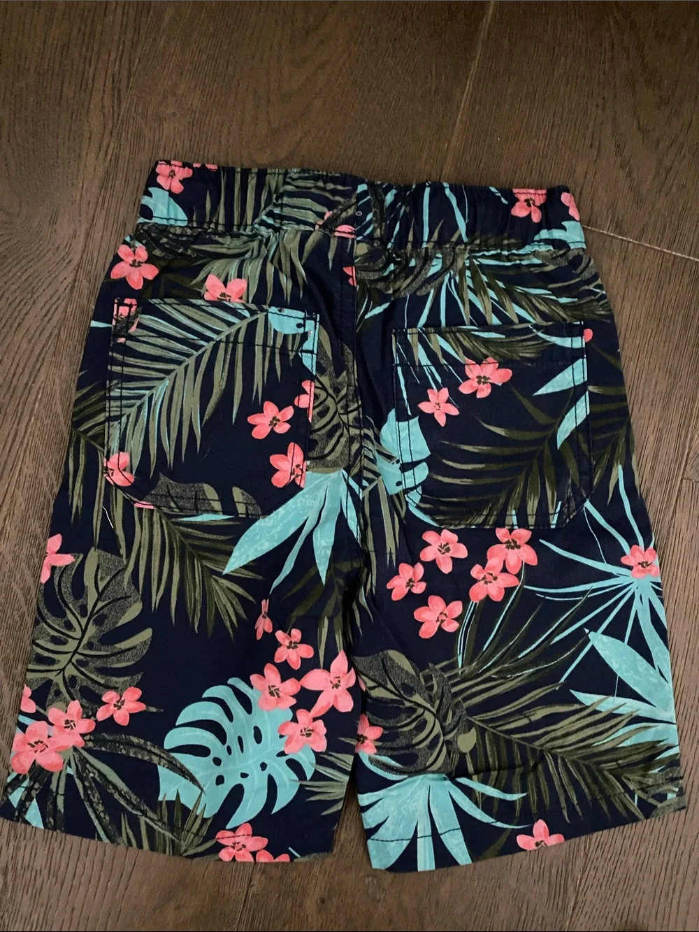 Kids Floral Tidal Print Bottoms - 100% cotton